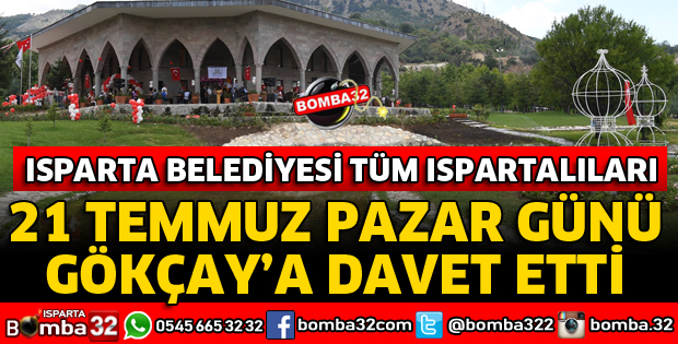 ISPARTA BELEDİYESİNDEN DAVET