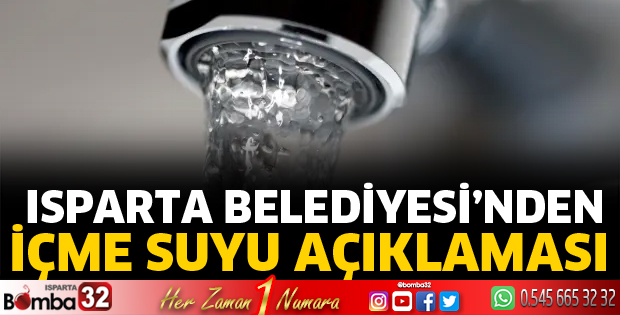 Isparta Belediyesi'nden önemli duyuru