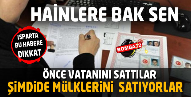 ISPARTA BU HABERE DİKKAT 