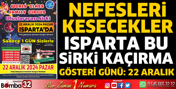Isparta bu sirki kaçırma