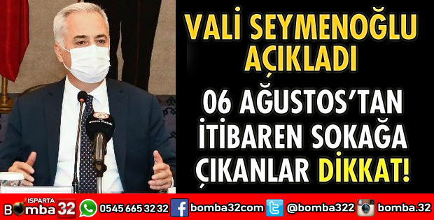 ISPARTA BU TARİHE DİKKAT