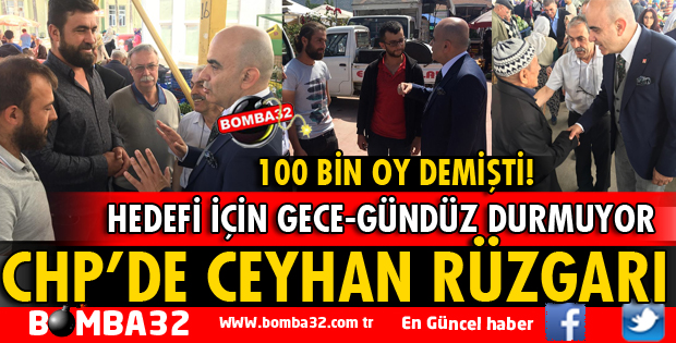 ISPARTA CHP CEYHAN İLE BÜYÜK BİR RÜZGAR YAKALADI