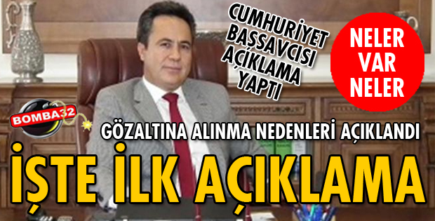 Isparta Cumhuriyet Başsavcılığından operasyon açıklaması