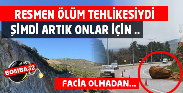 ISPARTA DA RESMEN ÖLÜM TEHLİKESİYDİ !