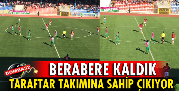 ISPARTA DAVRAZSPOR BERABERE KALDI