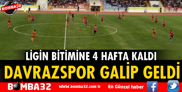 ISPARTA DAVRAZSPOR GALİP GELDİ
