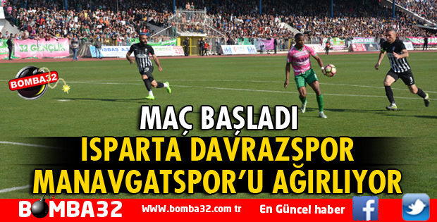 ISPARTA DAVRAZSPOR KENDİ SAHASINDA 3 PUAN ARIYOR