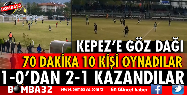 ISPARTA DAVRAZSPOR KEPEZ'E GÖZ DAĞI VERDİ