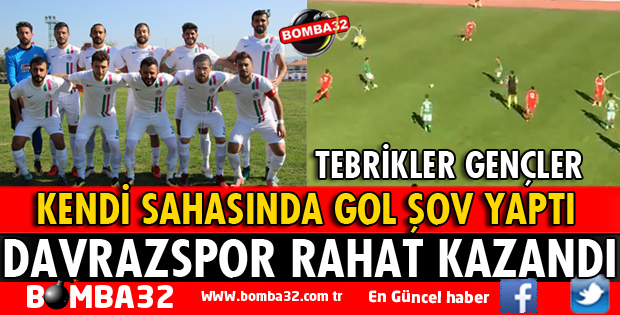 ISPARTA DAVRAZSPOR KUŞADASISPOR'U AĞIRLIYOR