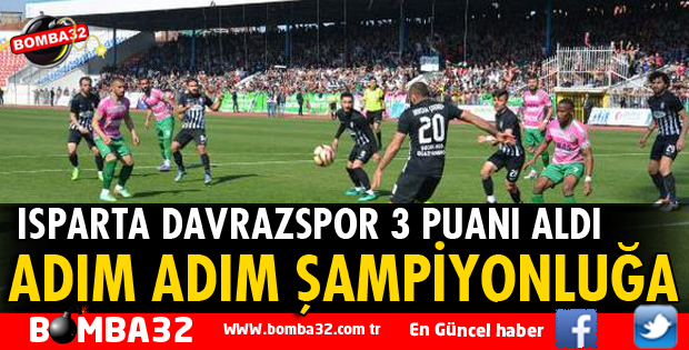 ISPARTA DAVRAZSPOR SARAYÖNÜSPOR'U AĞIRLIYOR