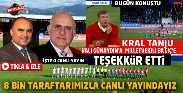 ISPARTA  DAVRAZSPOR ULUSAL KANALDA  İŞTE O CANLI YAYIN 