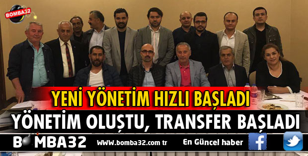 ISPARTA DAVRAZSPOR YENİ YÖNETİMİ HIZLI BAŞLADI