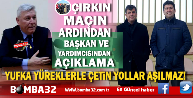 ISPARTA DAVRAZSPORUN BAŞKAN VE YARDIMCISINDAN AÇIKLAMA 