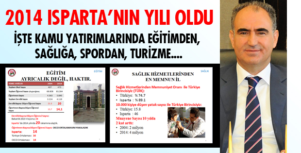 ISPARTA DEVLETTEN NE ALDI?
