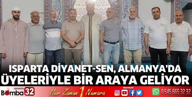 Isparta Diyanet-Sen yönetimi Almanya'da