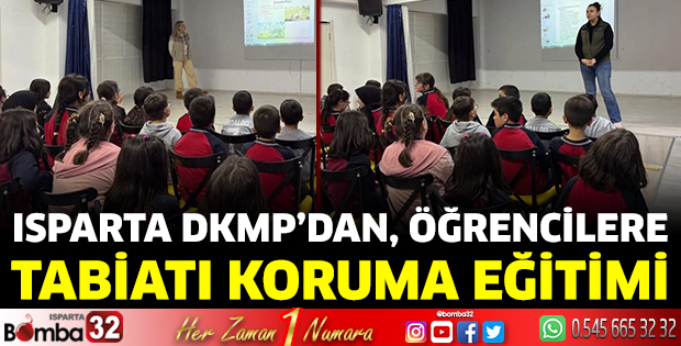 Isparta DKMP’dan öğrencilere eğitim 