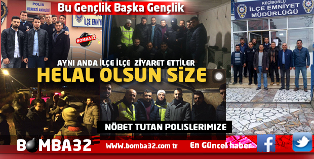 ISPARTA'DA EN  ANLAMLI ZİYARET İLÇE İLÇE GEZDİLER 