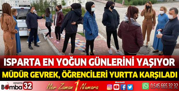 Isparta en yoğun günlerini yaşıyor