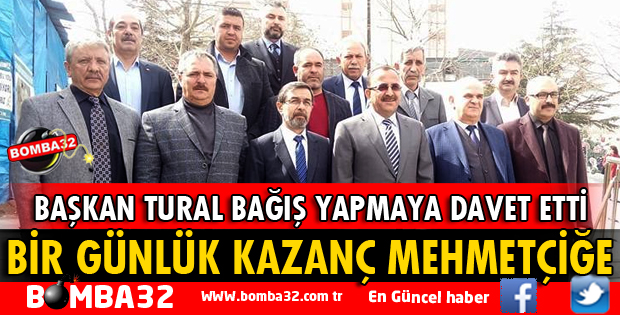 ISPARTA ESNAF ODALARI MEHMETÇİĞE BAĞIŞ KAMPANYASI BAŞLATTI