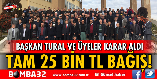 ISPARTA ESNAF VE SANATKARLARDAN DAVRAZSPOR'A DESTEK