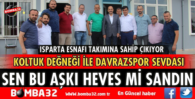 ISPARTA ESNAFI ISPARTA DAVRAZSPOR İÇİN HAREKETE GEÇTİ