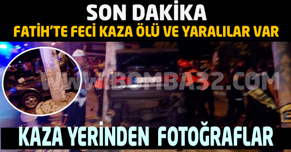 Isparta Fatih'te Feci Kaza 4 ÖLÜ