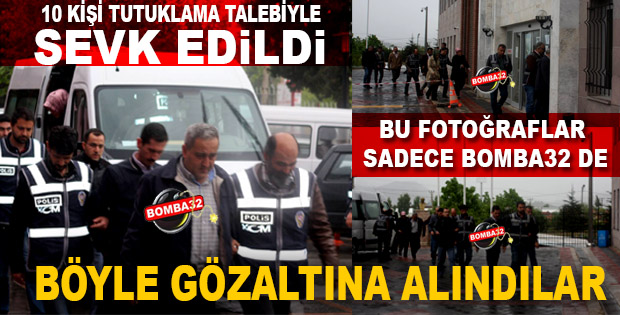 ISPARTA FETÖ/PDY OPERASYONUNDA GÖZALTINA ALINANLAR SAĞLIK KONTROLÜNDEN GEÇİRİLDİ