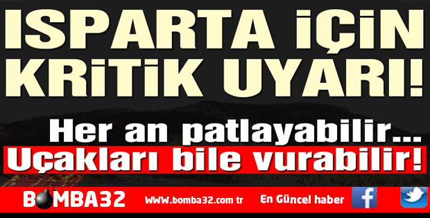 ISPARTA GÖLCÜK GÖLÜ İÇİN ÜRPERTİCİ AÇIKLAMALAR