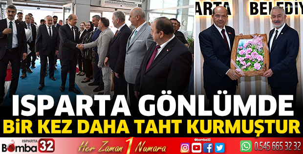 Isparta gönlümde bir kez daha taht kurmuştur