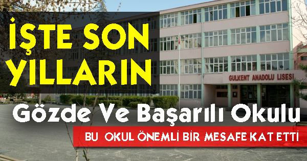 Isparta Gülkent Anadolu Lisesi 60 puan birden yükseldi
