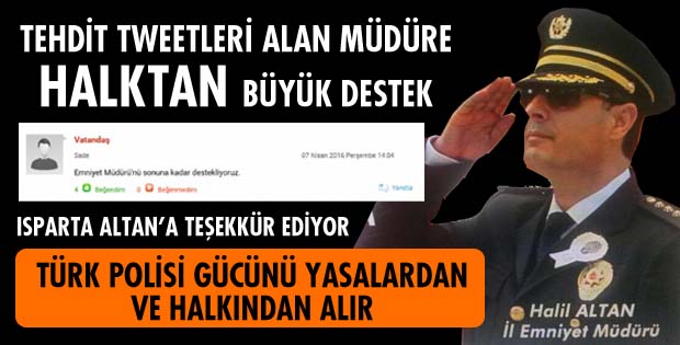 ISPARTA HALKI ALTAN'A SAHİP ÇIKTI