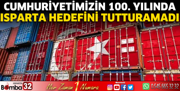 Isparta hedefini tutturamadı