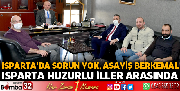 Isparta huzurlu iller arasında