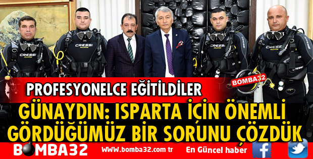 ISPARTA İÇİN ÖNEMLİ GÖRDÜĞÜMÜZ BİR SORUNU ÇÖZDÜK