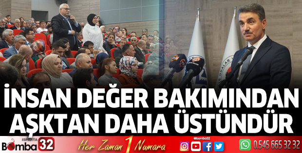 Isparta İl İstişare Toplantısı yapıldı