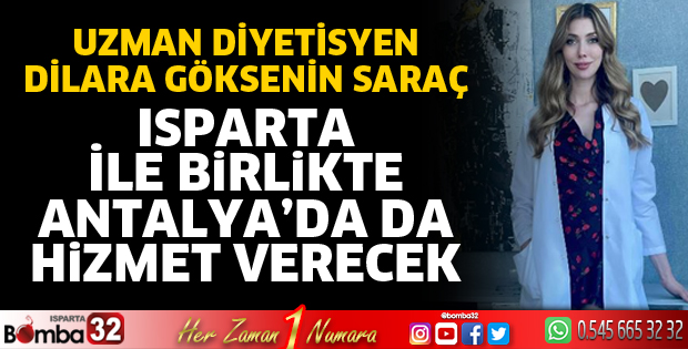 Isparta ile birlikte Antalya'da da hizmet verecek