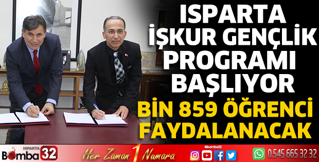 Isparta İŞKUR Gençlik Programı başlıyor
