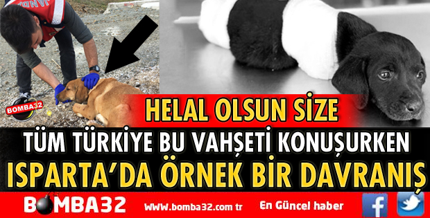 ISPARTA JANDARMADAN ÖRNEK DAVRANIŞ