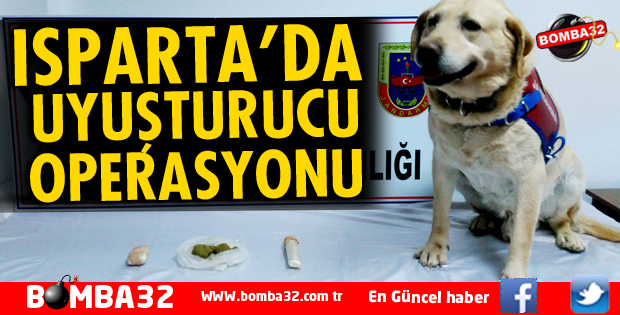 ISPARTA JANDARMADAN UYUŞTURUCU OPERASYONU