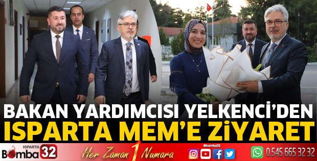 Isparta MEM'i ziyaret etti