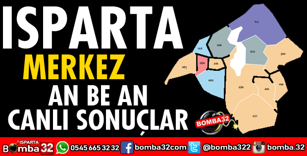 ISPARTA MERKEZ SEÇİM SONUÇLARI