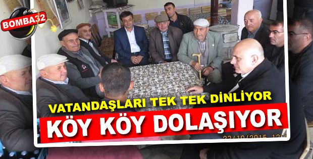 Isparta Milletvekili Bilgiç, Atabey’de