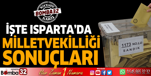 Isparta Milletvekilliği Seçimleri (Güncellenecektir) 