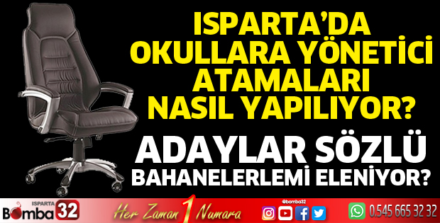 Isparta Milli Eğitimi kim yönetiyor