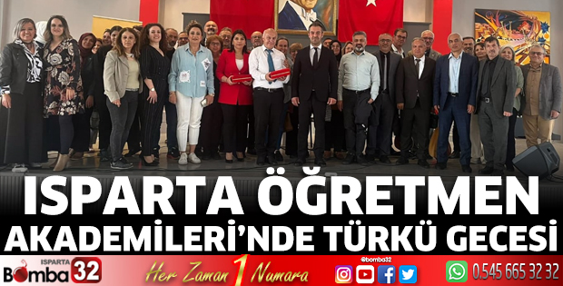 Isparta Öğretmen Akademileri’nde Türkü Gecesi