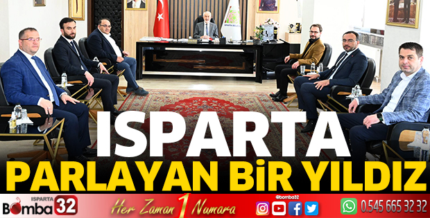 Isparta parlayan bir yıldız