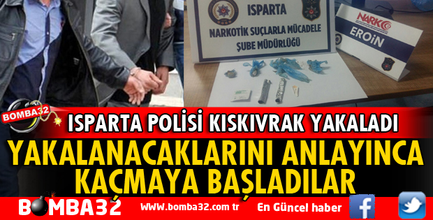 ISPARTA POLİSİ UYUŞTURUCUYA GEÇİT VERMİYOR