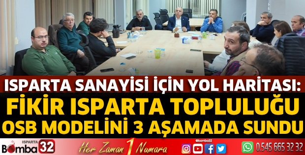 Isparta sanayisi için yol haritası
