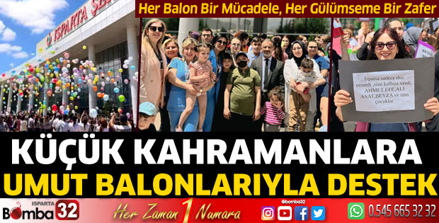 Isparta Şehir Hastanesi’nde yürekleri ısıtan etkinlik