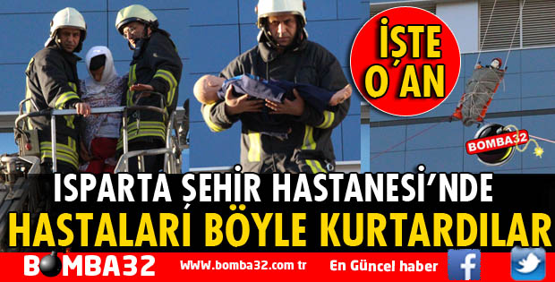ISPARTA ŞEHİR HASTANESİ’NDEKİ TATBİKAT NEFESLERİ KESTİ